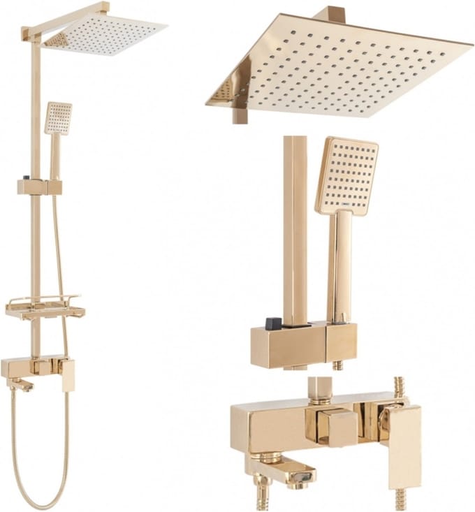 Rea Jack Regendouche Goud 102cm