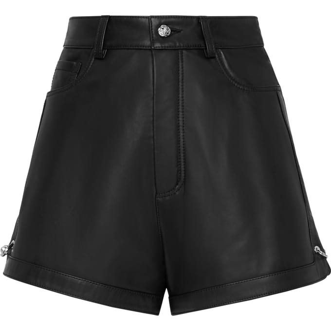 Leren Korte Broek