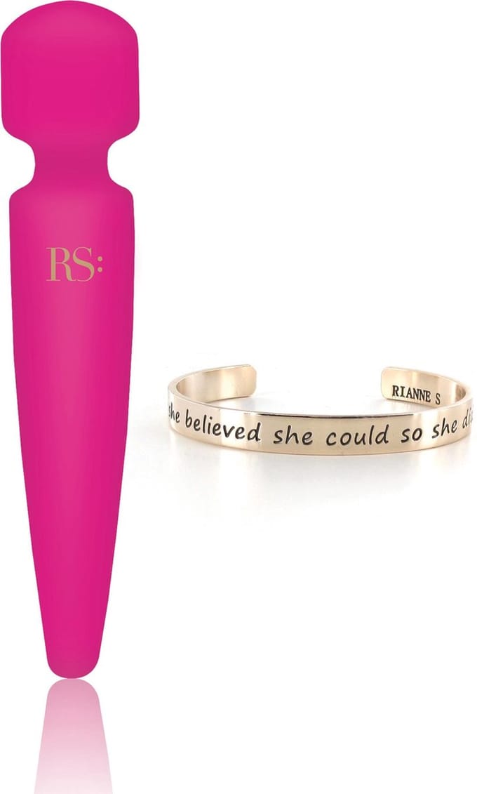 Rianne S Essentials Bella - Mini Wand Massager - Roze