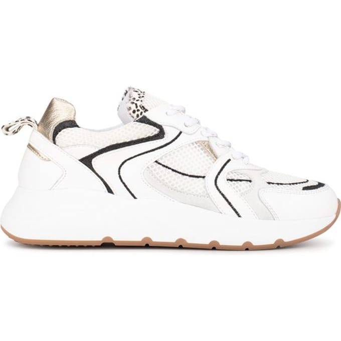 PS Poelman CIBEL - maat 42- Dames Sneakers - Wit met combinatie