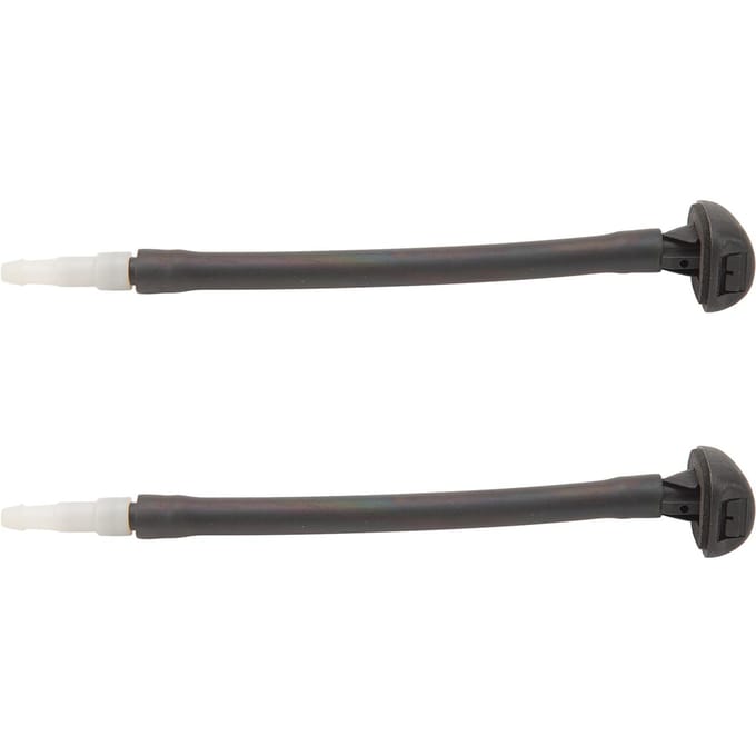 2 Stuks Ruitensproeier Mondstuk 6438CA Vervanging voor Citroen C3 C3 II C3 Picasso C4 Jumpy gray