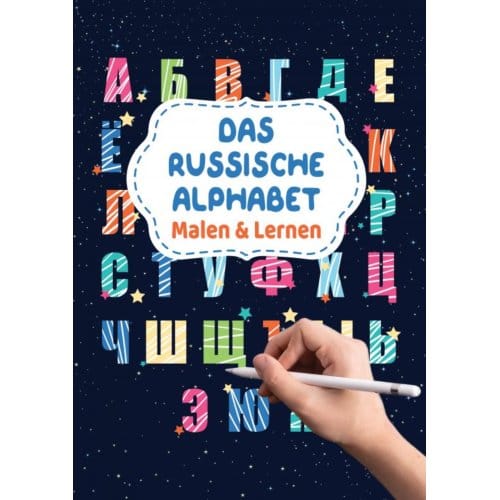 Das Russische Alphabet - Malen & Lernen - Russianlife Designs