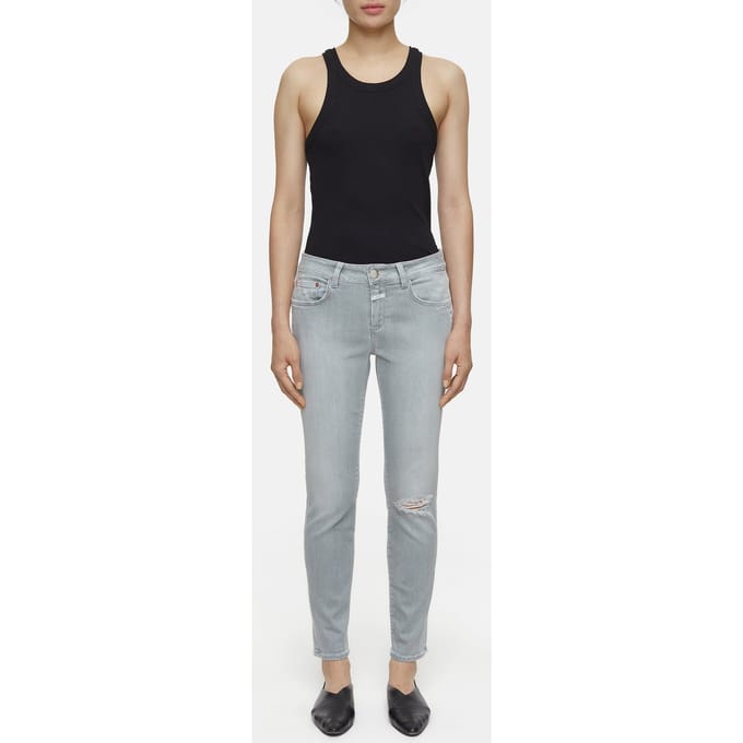 Closed Baker Jeans Light Grey Taglia: W30L34 | Pantaloni skinny Outlet | Donna | Grigio