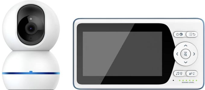 Telefunken VM-M500 TF-VM-M500 Videobabyfoon Digitaal 2.4 GHz