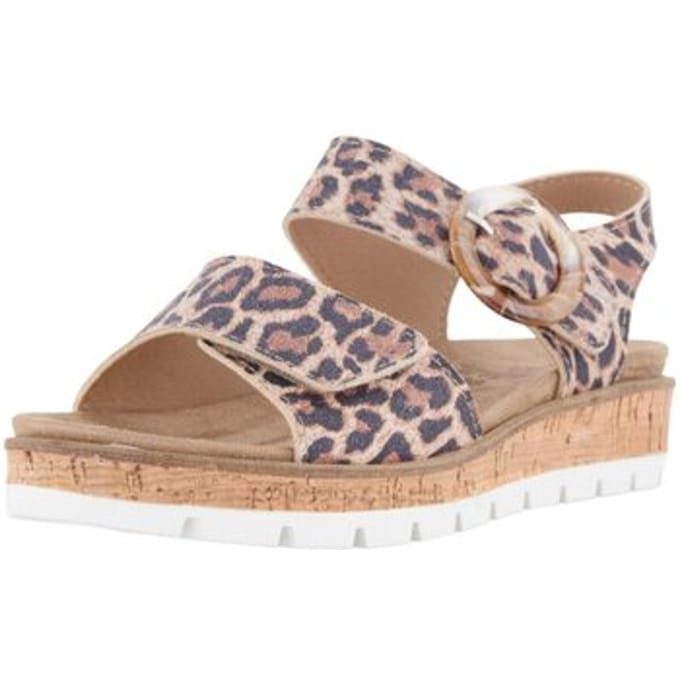 Sandalen met sleehak Longo -