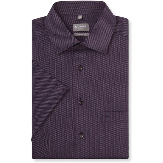 OLYMP Luxor Overhemd, Comfort Fit, New Kent, Mauve