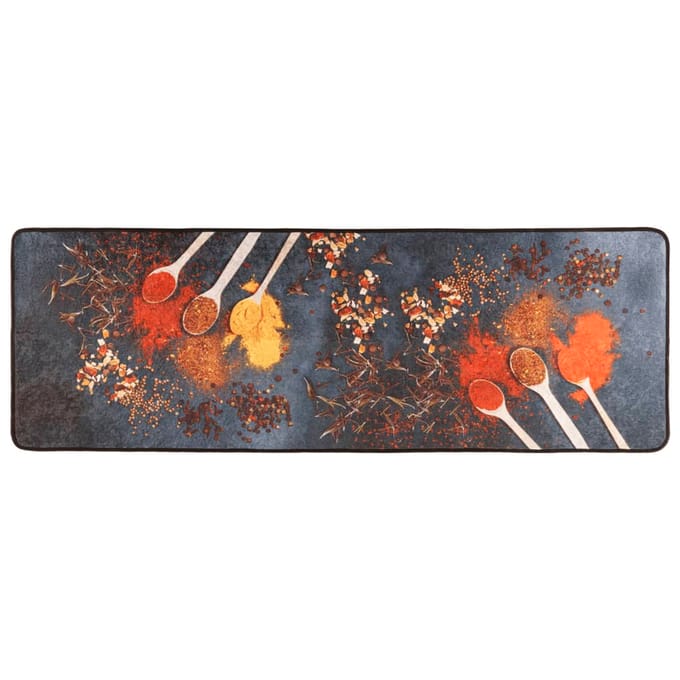 vidaXL - Keukenmat - wasbaar - 60x180 - cm - meerkleurig