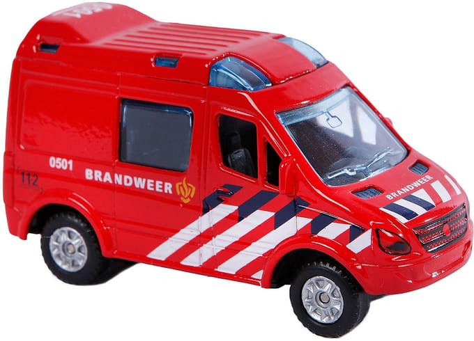 Kids Globe brandweer NL die cast pb 9cm Voertuigen