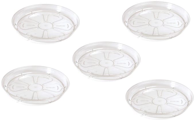 Onderschotel Coubi 18cm TRANSPARANT Prosperplast / 5 STUKS ! /