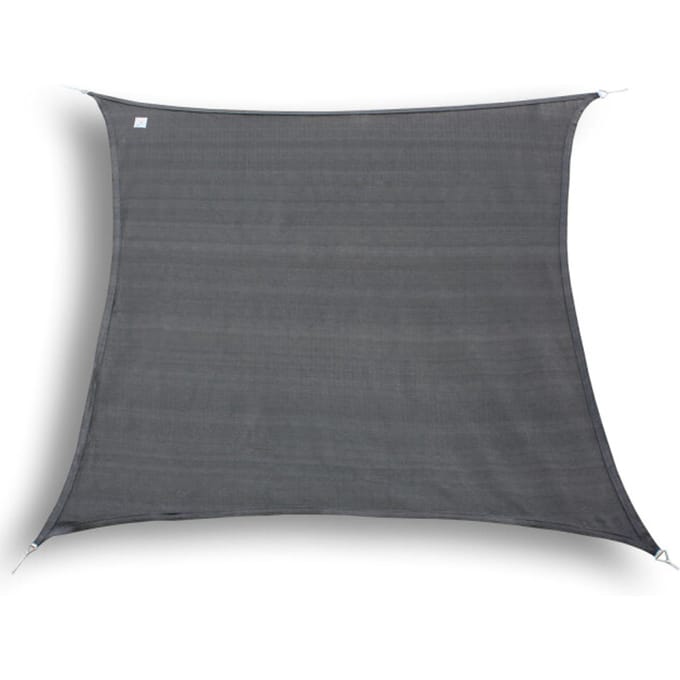 Hanse® Schaduwdoek vierkant waterdoorlatend 2x2 m zonnedoek