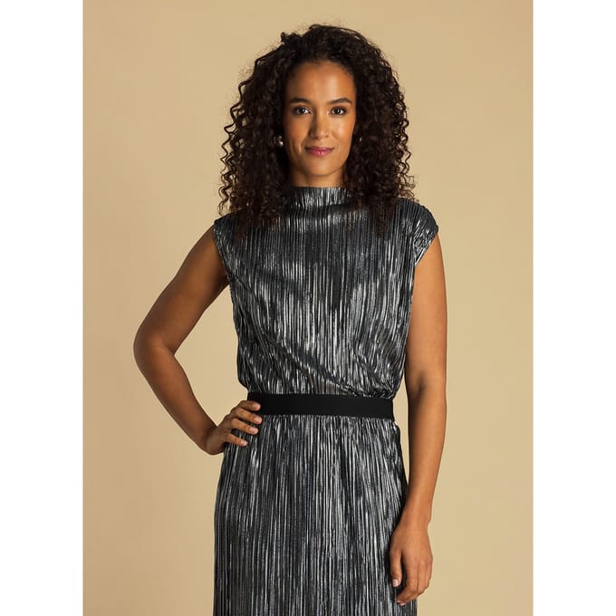IVY BEAU Anoek - Black/Silver - maat 36