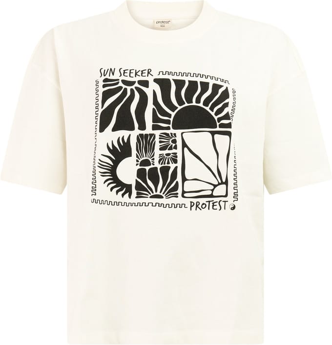 Protest PRTArela - T-shirt Dames - Loose fit - Zwart