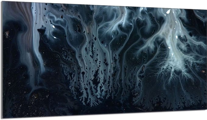 TMK ArtDeko Serie - Snijplank - Marmereffect - 90x52 cm - Beschermplaat