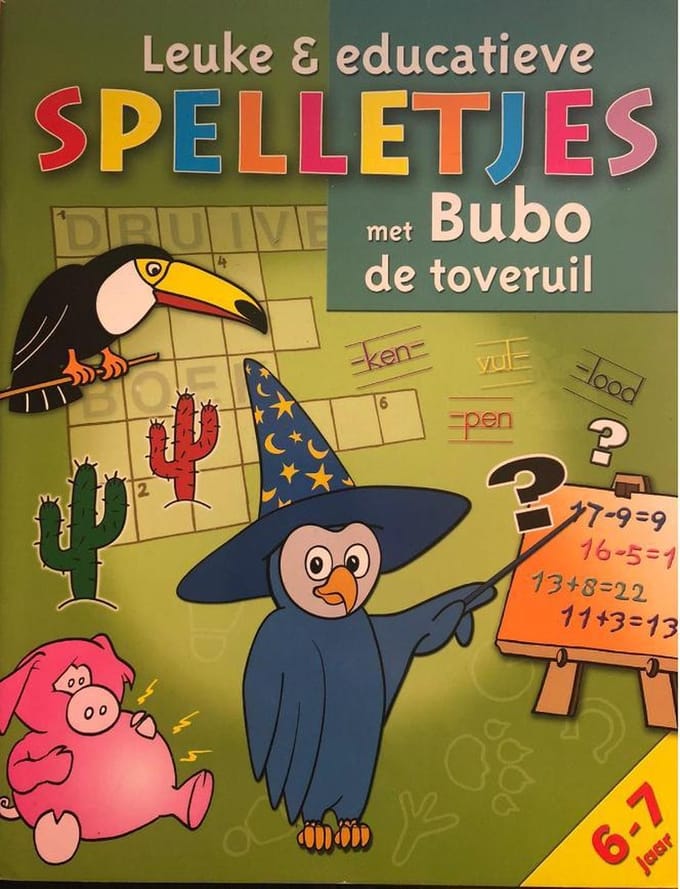 Leuke en educatieve spelletjes met bubo de toveruil 6-7 jaar