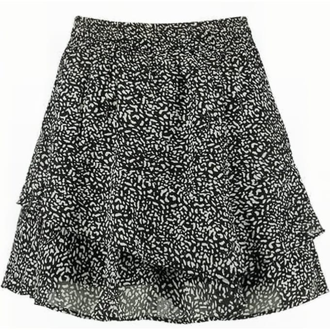 America Today Riley Black/white Taglia: L | Minigonne Outlet | Donna | Nero