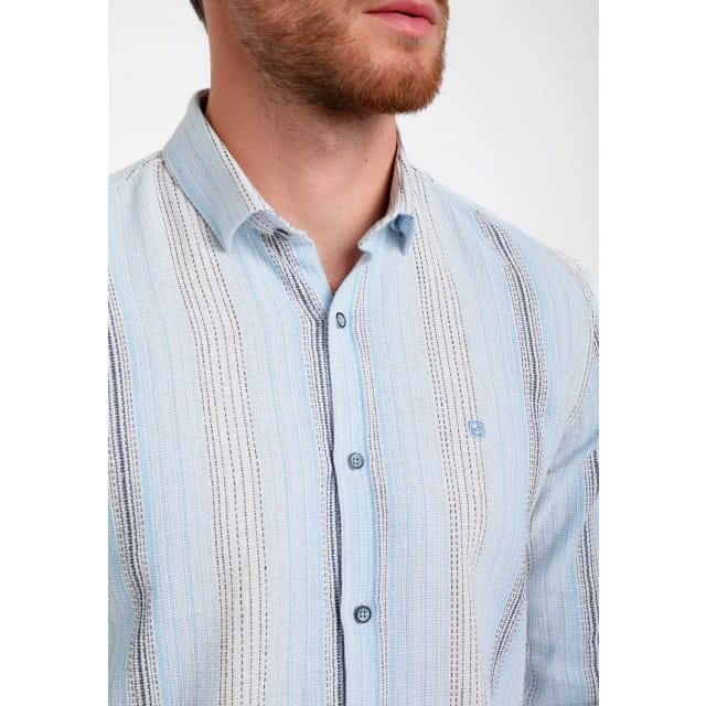 Gabbiano - Heren Overhemd - 335547 - 4001 Bright Blue