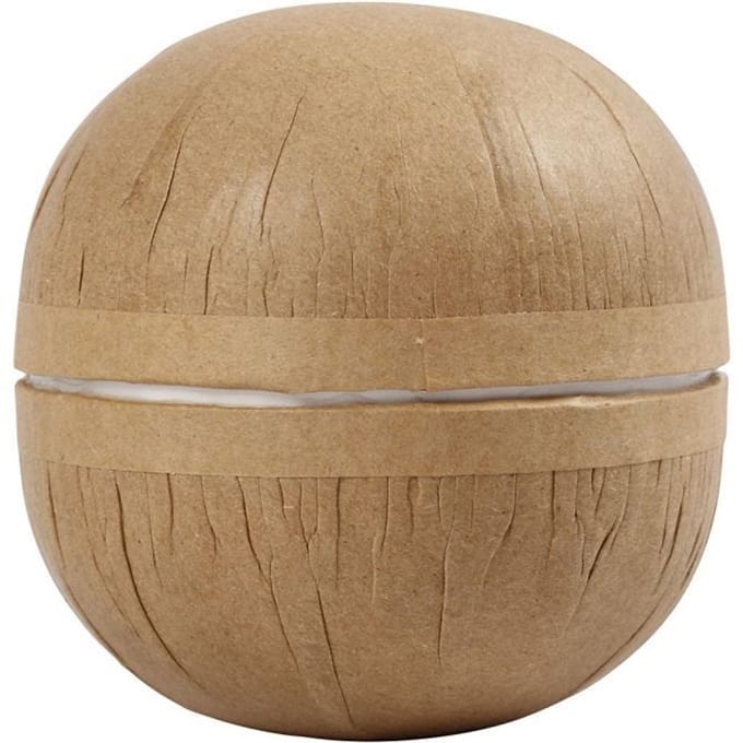 Creativ Company Tweedelige kerstbal 8 cm, 4 Stuk, 1 Doos