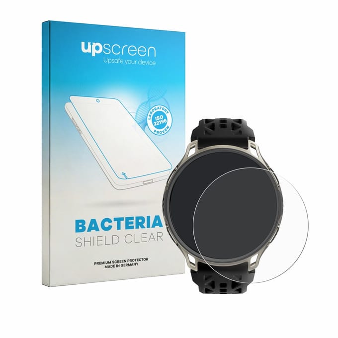 upscreen - Screenprotector voor Amazfit Cheetah 2 Pro - Folie Beschermfolie transparant antibacterieel