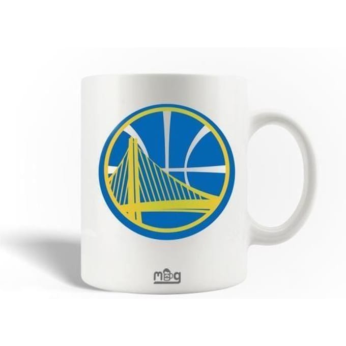 Keramische Mok - Golden State - Warriors - 30cl - Vaatwasmachinebestendig - Wit