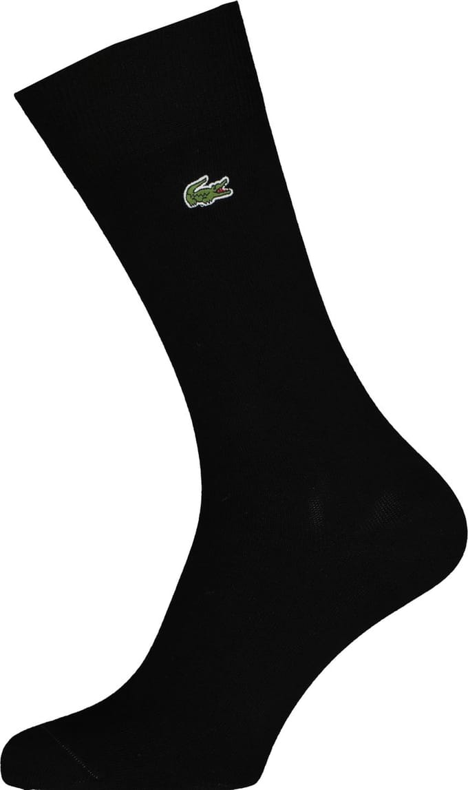 Lacoste sokken (1-pack) - zwart