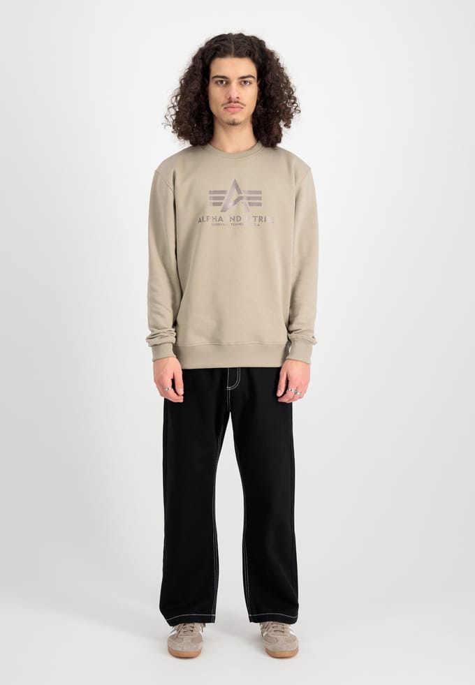 Sweatshirt Alpha Industries Basic Carbon