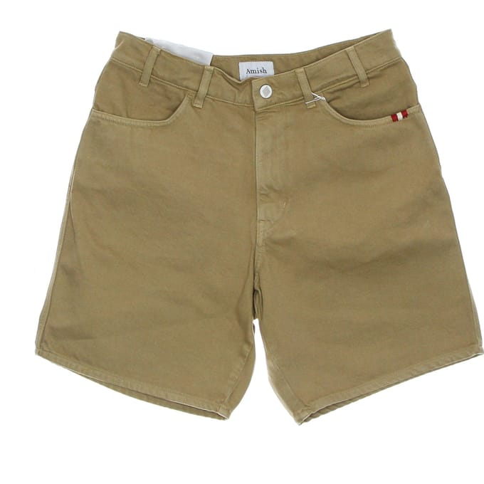 Korte herenjeans Bermuda Bernie Amish Bull Sw Beige