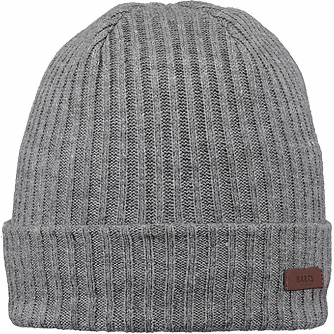 Barts Wilbert Turnup Muts Heren - Grijs - One Size