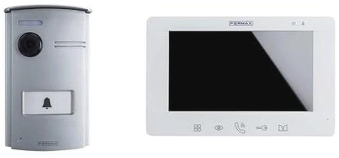 7-inch video-intercom met groothoekcamera en nachtzicht
