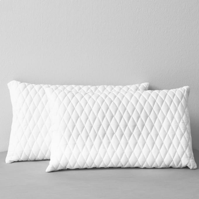 vidaXL - Kussens - 2 - st - 80x40x14 - cm - traagschuim