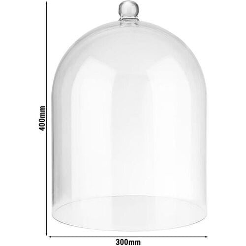 GGM Gastro Frischhalte Haube - SUPER DOME - Polycarbonat - Ø 300mm - Höhe: 400mm - rund
