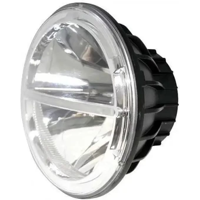 Motorfiets LED-koplamp met reisoptiek Brazoline Highsider