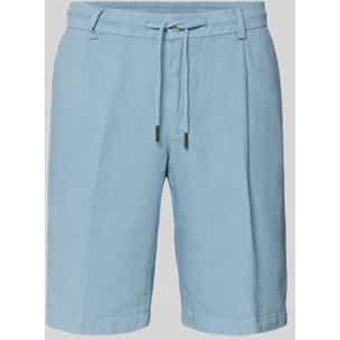 regular fit bermuda's met steekzakken