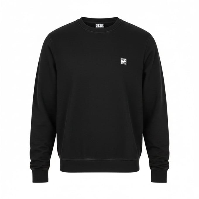 Katoenen Sweatshirt Met Contrasterend Logo