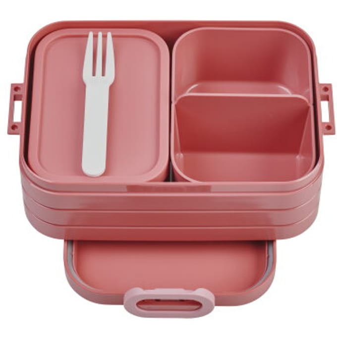 Mepal Bento Lunchbox midi - Broodtrommel - 4 boterhammen - Vivid mauve