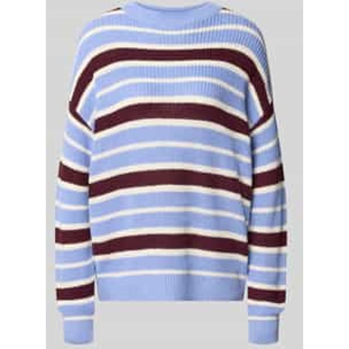 relaxed fit pullover van katoenmix model 'Maysa'