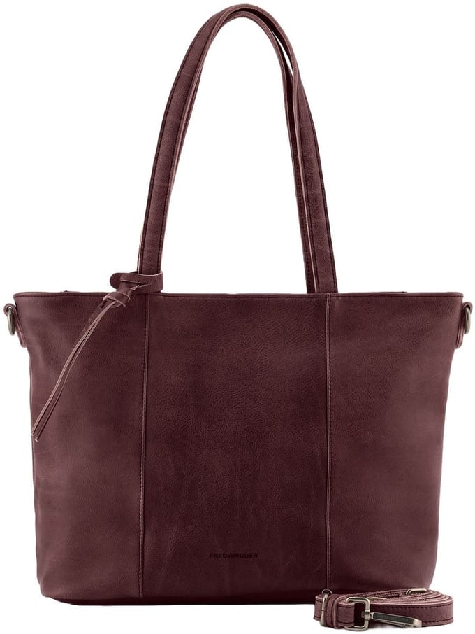 FREDsBRUDER shopper My Forever Friend Shopper Dark Red wijnrood
