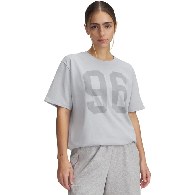 Dames-T-shirt oversized Under Armour Heavyweight 96