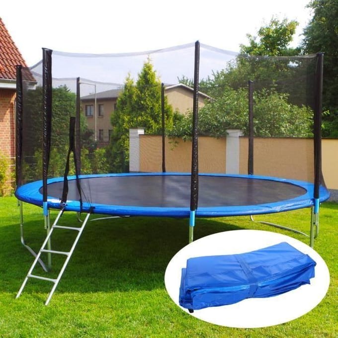 Bordure de trampoline pour 305 312cm 10ft - Bleu bleu