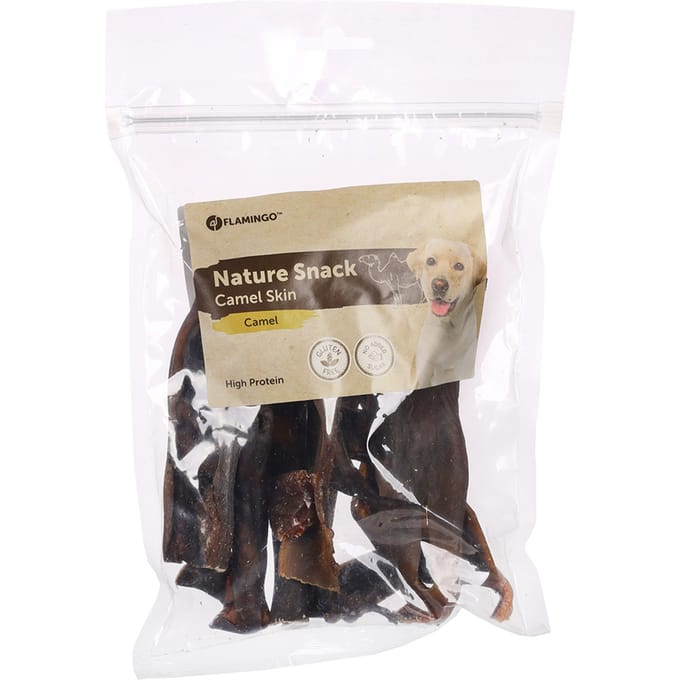 Flamingo Nature - Snack Honden - Nature Snack Kamelenhuid 200gr - 1st - 132542 - 1st