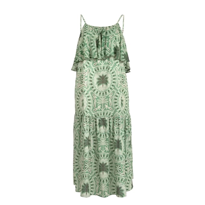 Damesjurk met opdruk Mat Fashion Layered
