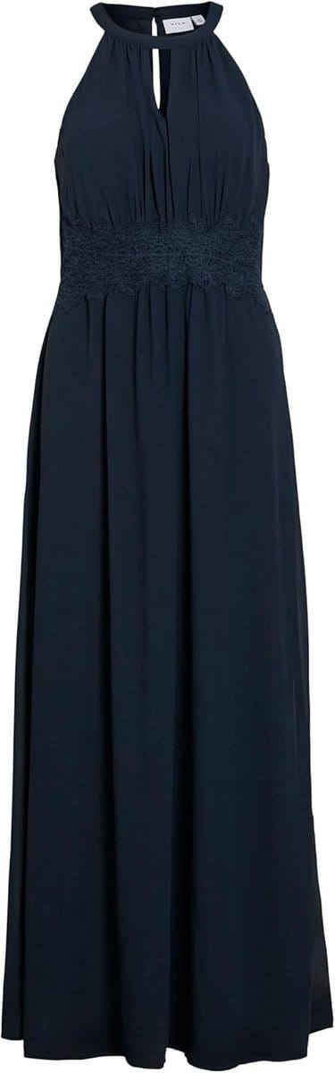 Lange Halterneck Maxi Jurk Dames Zomer Jurk Feestelijk