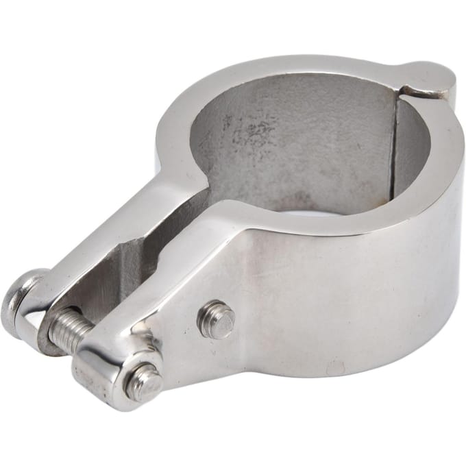 Kaakklem 38mm Top Scharnier Railmontage Fitting 316 RVS Accessoire voor Boot Schip gray