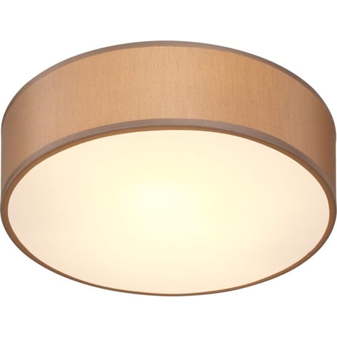 Monzana Plafondlamp - 40W Rond 30cm Fitting E27 - Taupe