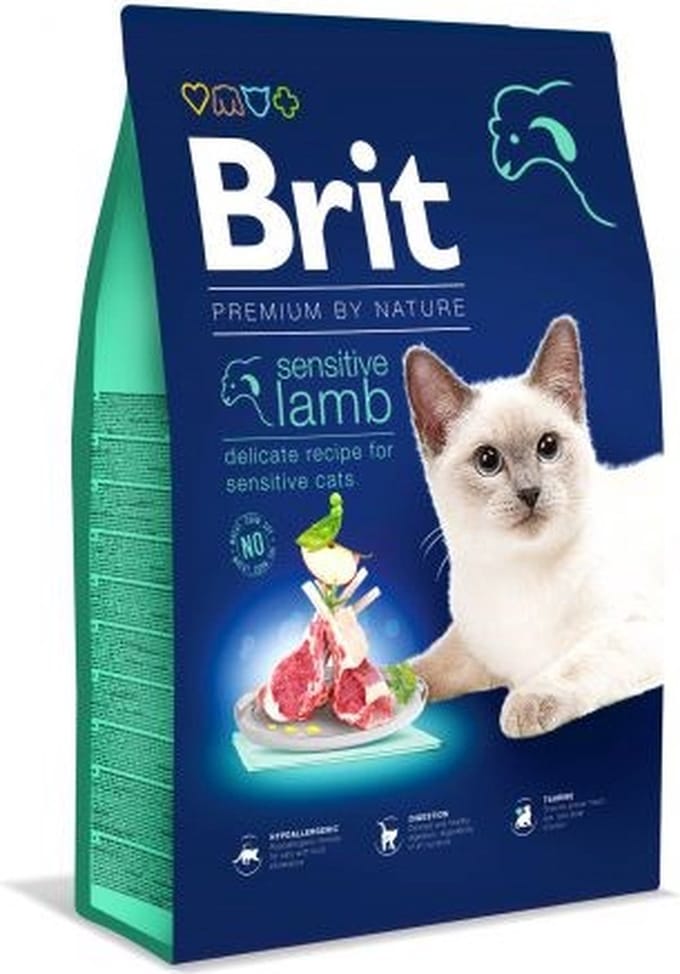 Brit Premium by Nature Cat - Sensitive Lamb - 1,5 kg