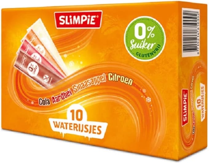 Slimpie - Waterijsjes - 12x 10 stuks