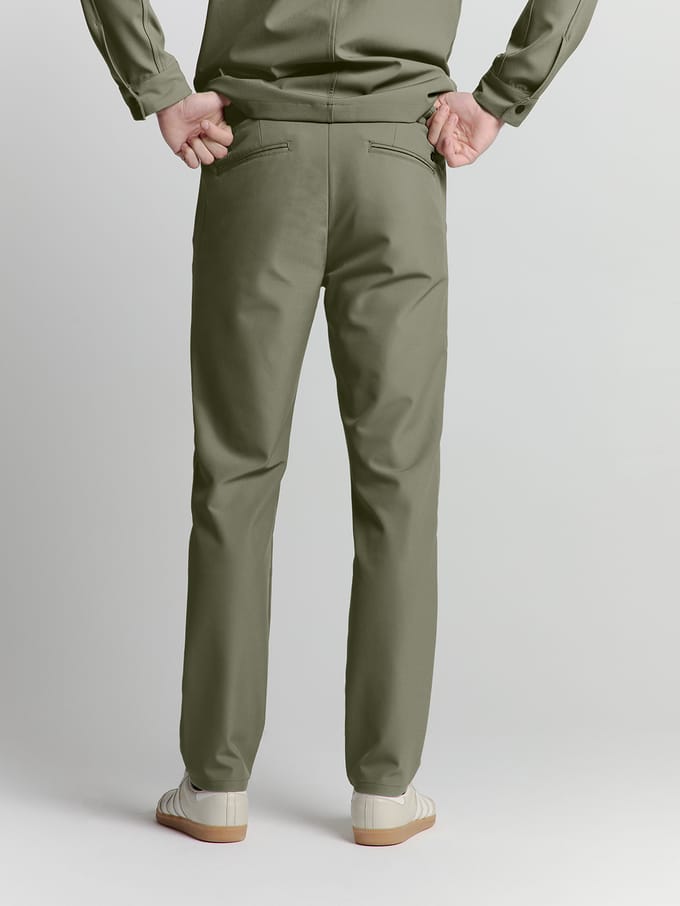 No Excess Pants Chino 4-Way Stretch Sedoc Light Army  M-L34