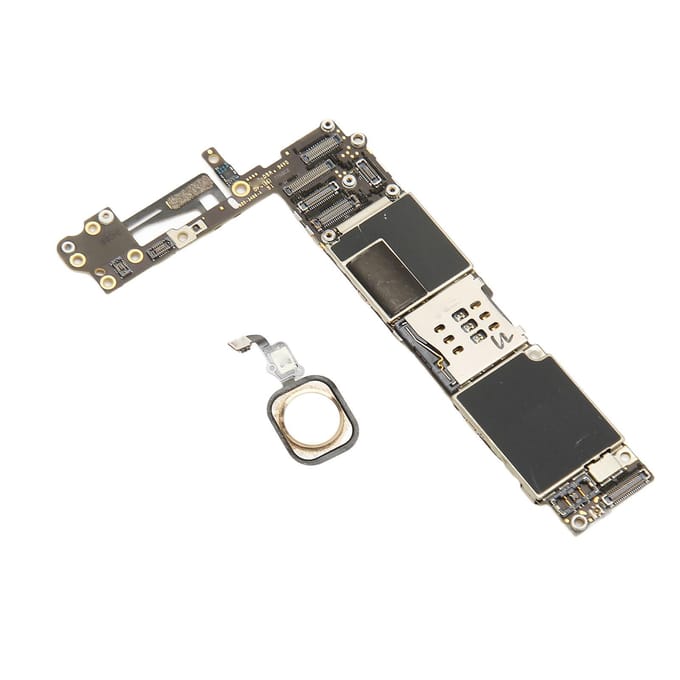 Ontgrendel Moederbord met Touch ID Vingerafdruk Ontgrendeld Logic Board Vervanging voor Iphone 6 US 64GB