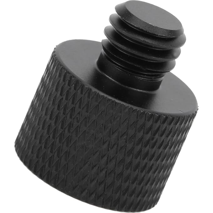 Microfoonstandaard Adapter 58 Inch Vrouwelijk naar 38 Inch Mannelijke Schroefdraad Adapter voor Microfoonstandaard gray