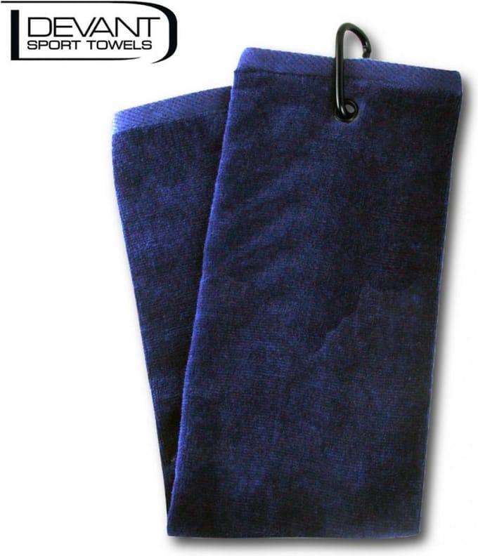 Devant Velour Handdoek Navy