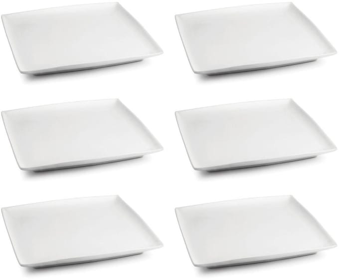 BonBistro Squito Bord Plat 23x23cm set van 6
